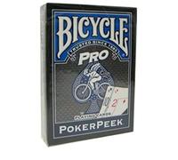 Baraja BICYCLE Pro Poker Peek - Dorso Azul (US Playing Card Company)