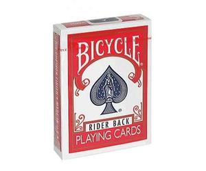 Baraja BICYCLE Rider-Back - Color Rojo (US Playing Card Company)
