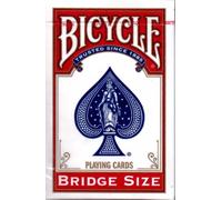 Baraja BICYCLE tamaño Bridge - Dorso Rojo (US Playing Card Company)