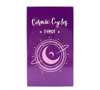 Baraja De 78 Cartas De Tarot - Juego De Cartas De Tarot | Barajas De Tarot Estándar Versión En Inglés para Adivinación del Destino, Juegos De Fie, Regalo De Bruja, Juego De Mesa para Principiantes