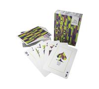 Baraja de cartas Bullets, Tarjetas Dazzle, Cardistry, 52 hojas incluyendo 2 comodines, Cartas de hechizos (verde)