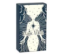 Baraja de cartas de tarot, 78 cartas de tarot para principiantes y expertos, carta artística con significados, lectura de tarots, juego de adivinación, espiritual, 4 x 2.36 pulgadas