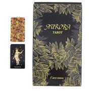 Baraja de cartas de tarot | 78 Polar Lights Board Games Oracle Cards,Fortune Telling Family Game, Fate Divination Tools with Meanings on Them