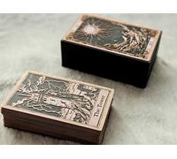 Baraja de cartas de tarot con caja de regalo, mazo de tarot de arcanos mayores, 22 cartas principales