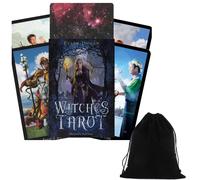Baraja De Cartas De Tarot De Brujas Esotérica Ellen Dugan Llewellyn Con Bolsa