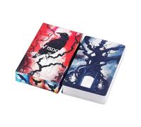 Baraja de cartas de tarot, juego de cartas de oráculo de , cartas de juego de sabiduría de adivinación portátil, mazo de lectura místico clásico de la , diseño, 78 piezas, para