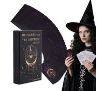 Baraja de cartas de tarot para principiantes, cartas de oráculo para fiestas familiares, juego de adivinación de mesa para fiestas, vacaciones, cubierta de adivinación del destino