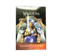 (Baraja de cartas del Tarot de la Sabiduría de los Ángeles) Baraja de cartas del Tarot Oráculo Juego de mesa Fiesta