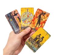 Baraja De Cartas Del Tarot Juego Místico Coleccionable Vintage Oscuro