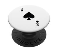 Baraja de Cartas King of Spades PopSockets PopGrip Adhesivo