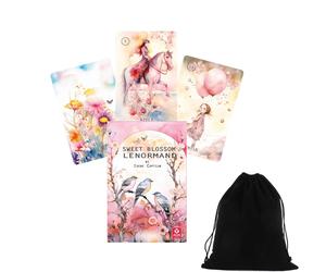 Baraja De Cartas Lenormand Sweet Blossom Irene Captijn AGM Urania Con Bolsa