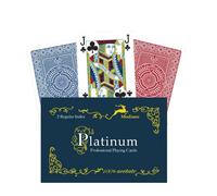 Baraja De Cartas Modiano Regular Index Azul Rojo, Calidad Platinum