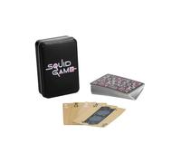 Baraja de Naipes El Juego del Calamar en Caja metálica