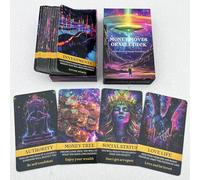 Baraja de oráculo de dinero y carrera, cartas de oráculo de dinero, te ayuda a guiarte y tomar decisiones conscientes a medida que avanzas en tu carrera, cartas de tarot para principiantes