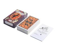 Baraja de Tarot 78 Cartas De Baraja De Halloween Juego De Mesa De