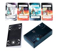 Baraja De Tarot | de Mesa Interactivo con Ilustraciones de Personajes | Mazo de Cartas de Tarot | Para Reuniones Familiares Viajes Bares Citas Eventos Vacaciones Principiantes Jóvenes Adultos