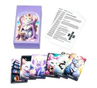 Baraja de tarot, juego de 78 cartas de oráculo y tarot, diseño fácil de leer para principiantes, cartas de tarot perfectas para hombres, mujeres, meditación, exhibiciones en el hogar, juegos de mesa