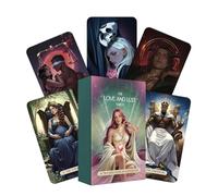 Baraja de Tarot - Juego de adivinación de 78 piezas, juego de adivinación clásico con guía, tabla de sabiduría esotérica, apoyo místico para la predicción del futuro para