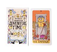 Baraja de tarot, libro de cartas de tarot de aventura de 78 cartas, edición en inglés, baraja de oráculo psicológico para niñas, mujeres, principiantes y entusiastas del tarot