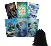 Baraja De Tarot MERMAID Leeza Robertson Julie Dillon Esotérica Llewellyn Con Ba