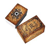 Baraja de Tarot Místico, Cartas Clásicas del Destino, Tablero de Adivinación Espiritual, Herramienta de Lectura de la de 78 Hojas, Guía Psíquica para Principiantes, Juego de Cartas para Adulto