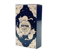 Baraja de tarot para gatitos, cartas de oráculo felino, adivinación de gatos místicos, orientación caprichosa de animales, conocimiento profesional de simbolismo de 78 cartas, herramienta de sabiduría