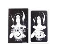Baraja de tarot para principiantes, juego de adivinación de 54 cartas, carta de oráculo de 4.05 x 2.36 pulgadas con acabado laminado, kit de adivinación de papel ilustrado, baraja de oráculo con obras
