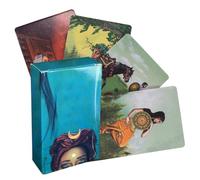 Baraja de tarot para principiantes, tarot del profeta de la luz, baraja de tarot de 78 cartas, baraja de tarot con guía, adivinación tradicional en la mesa de tarot, ideal para juegos en grupo