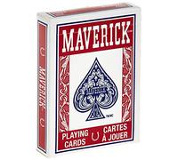 Baraja MAVERICK Poker Dorso Rojo