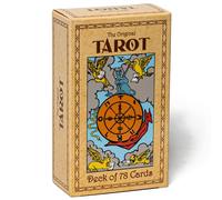 Baraja original de cartas del tarot con libro guía para principiantes, alternativa al jinete Waite Smith