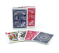 Baraja TALLY-HO Circle - Dorso Azul (US Playing Card Company)