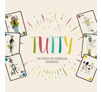 BARAJA TUTTY JUEGO CARTAS FAMILIAS DIVERSAS