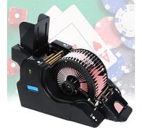 Barajador automático de cartas y distribuidor, máquina multifuncional de división de cartas de póquer para UNO, Texas Hold'em, Home y Blackjack, identificación inteligente y precisa