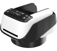 Barajadora y repartidora automática de cartas, barajadora automática giratoria de 360°, barajadora eléctrica, diseño silencioso, for póker, Texas Hold'em, Monopoly Deal, blackjack y Maverick Cards.