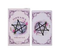 Barajas De Oráculo Cartas de Oráculo de Papel en Inglés | 20 Láminas Accesorios Juego Equinoccio Primavera Adultos Adolescentes Jóvenes Estudiantes Hogar Colegio Residencia