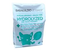 Alimento Mini Razas Pequeñas Hydrolyzed Hypoallergenic Grain Free Barakaldo Vet Shop 9 Kg Blanco