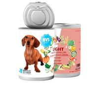 Barakaldo Vet Shop | Comida Húmeda para Perros Diet Light Grain Free Ternera con Calabaza y Piña | Alimento dietético Completo para procesos de pérdida de Peso. Bajo en Grasa | 12 unid. x 400 gr