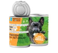 Barakaldo Vet Shop | Comida Húmeda para Perros Grain Free Pollo y Verduras | Ideal para Perros con alergias o intolerancias extremas desconocidas | Pollo y Verduras | 12 unid. x 400 gr