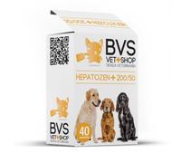 Barakaldo Vet Shop | Hepatozen Plus 40 Comprimidos para Perros y Gatos | Promueve la Salud hepática y la regeneración del hígado de tu Mascota | 200/50 - Razas Medianas