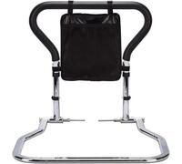 Barandal para Cama Adulto, anti-caída barandilla de cama de refuerzo marco de la barandilla con la bolsa de almacenamiento, levantarse barandilla de ayuda junto a la cama, barandillas de cama para per