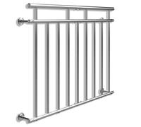 Barandilla balcón acero 90x128cm estilo francés