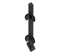 Barandilla cuadrada de acero inoxidable con abrazadera de cristal, barandilla de seguridad para terraza y separación de escaleras, barrera duradera para exteriores, diseño moderno para uso doméstico y