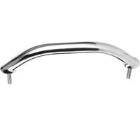 Barandilla de Barco Aramox para Cubierta de escotilla, manija de Barco Marino, Barra de Agarre para Puerta, pasamanos Ovalado de Acero Inoxidable, Agarre de riel Plateado(300mm)