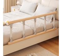 Barandilla de cama plegable para adultos mayores, barandilla de seguridad portátil para cama, asistencia de barandilla de cama con parachoques de asa, 23.2 pulgadas