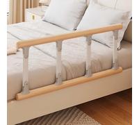 Barandilla de cama plegable para adultos mayores, barandilla de seguridad portátil para cama, asistencia de barandilla de cama con parachoques de asa, 23.2 pulgadas
