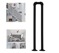 Barandilla de escalera al aire libre en forma de U para escaleras interior/exterior, barra de apoyo de seguridad para ancianos y niños, 50 cm, barandilla de pasillo