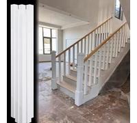 Barandilla de Escalera Balaustres Interiores para Kits de Barandillas de Escalera de Porche, Columna de Escalera Cuadrada para Pasamanos Blancos/Porche/Terraza, Poste de Barandilla(27 pcs)