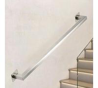 Barandilla de escalera industrial moderna de 1FT-20FT para exterior o interior, asistencia de equilibrio, para barra de agarre de baño, patios, barra de estudio de baile(60cm)