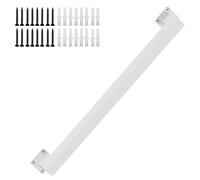 Barandilla de escalera para interiores y exteriores, 60 cm, 80 cm, 1 m, 1,5 m, 2 m, montaje en pared, barra de soporte, balaustrada de tubo de metal, kit de barandilla resistente para mayor seguridad