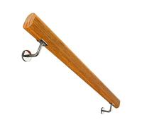 Barandilla de escalera para interiores y exteriores para escalones de madera, montaje en pared, 250 cm, soporte fuerte para uso doméstico y exterior